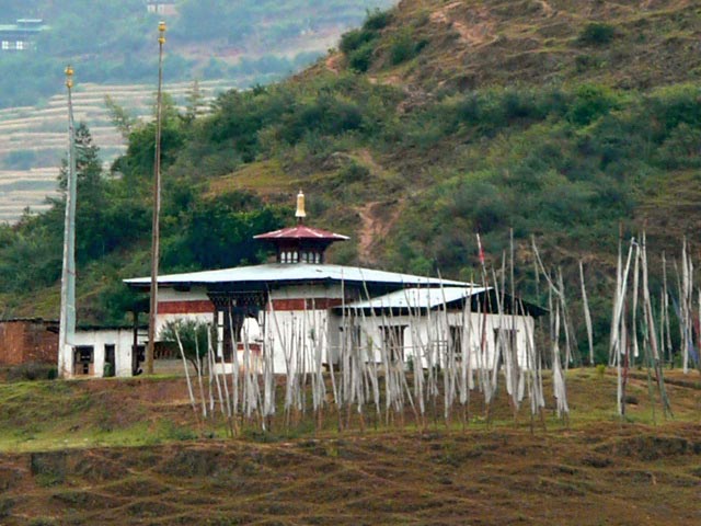 monastery of Bajo, Bhutan